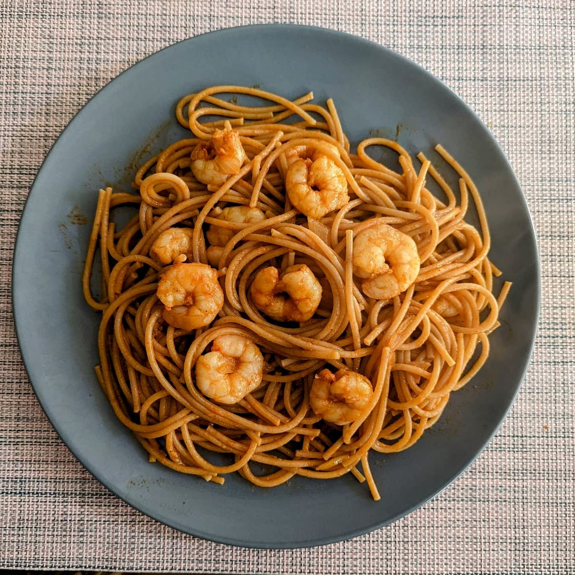 Spicy Shrimp Pasta