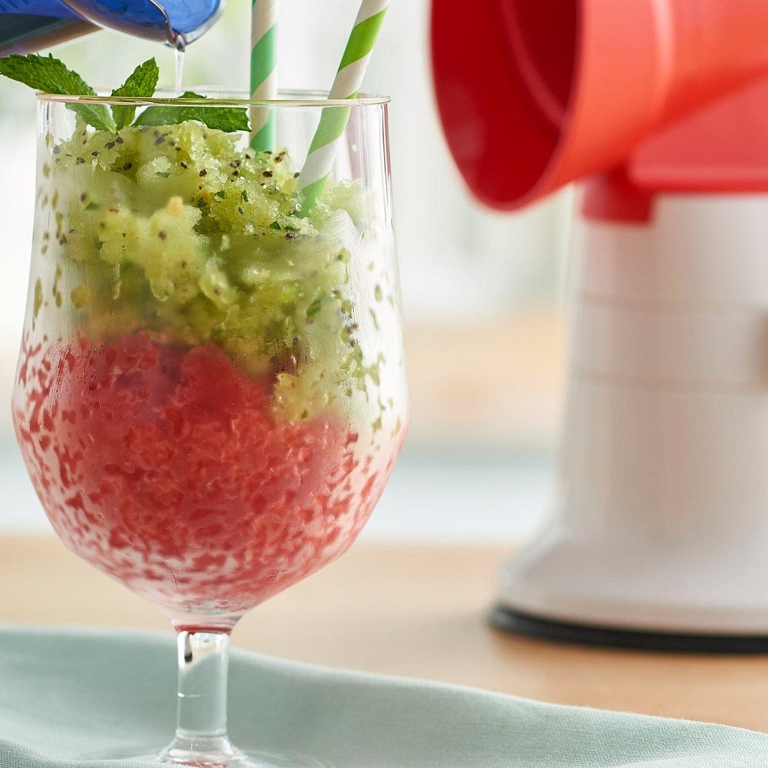 Frozen Strawberry Kiwi Mojito