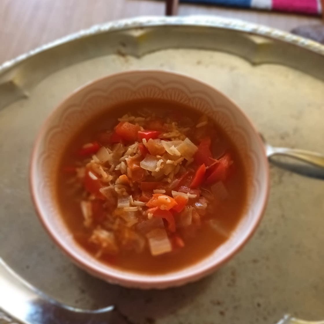 arroz con pollo estilo tia maría