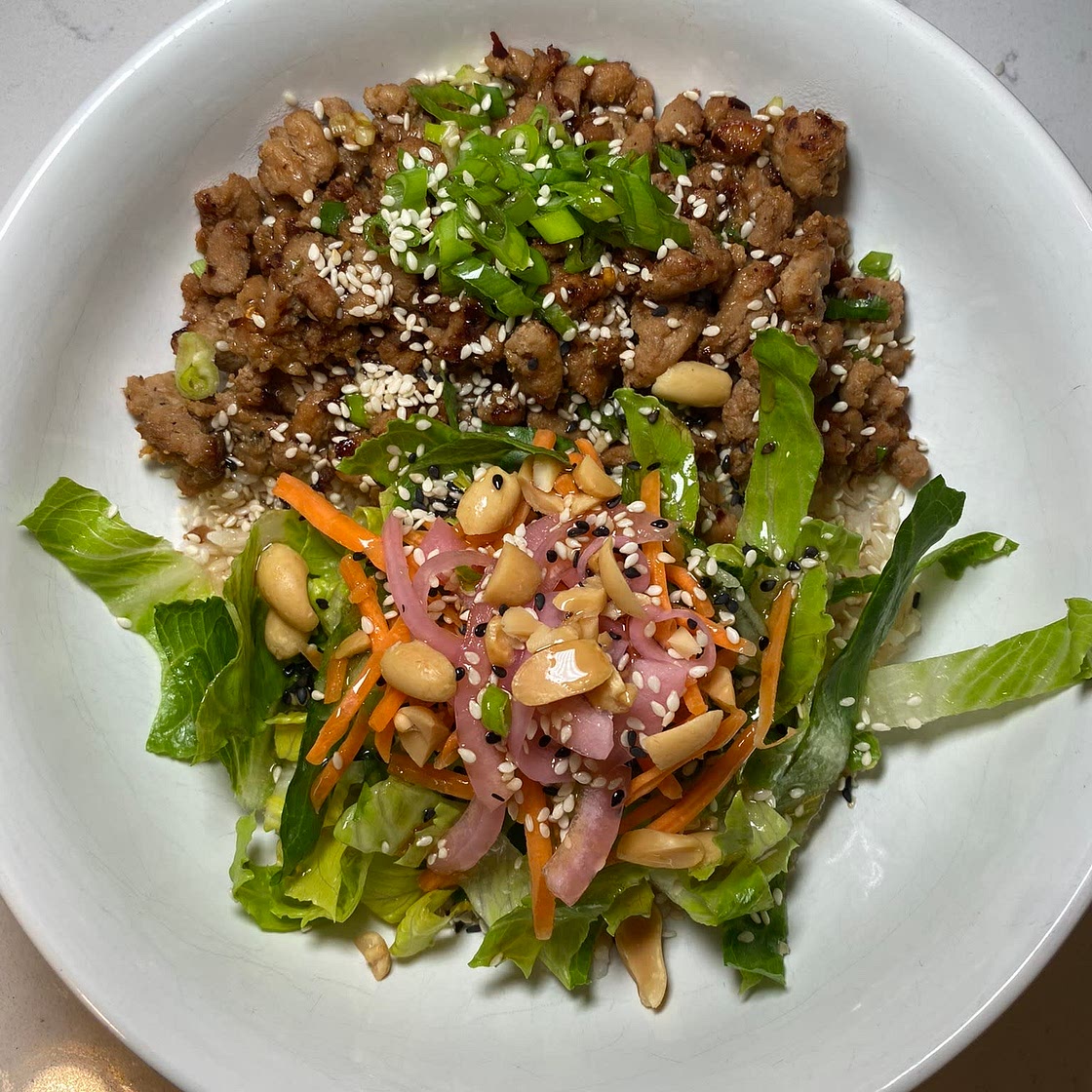Spicy Ground Turkey Bowl