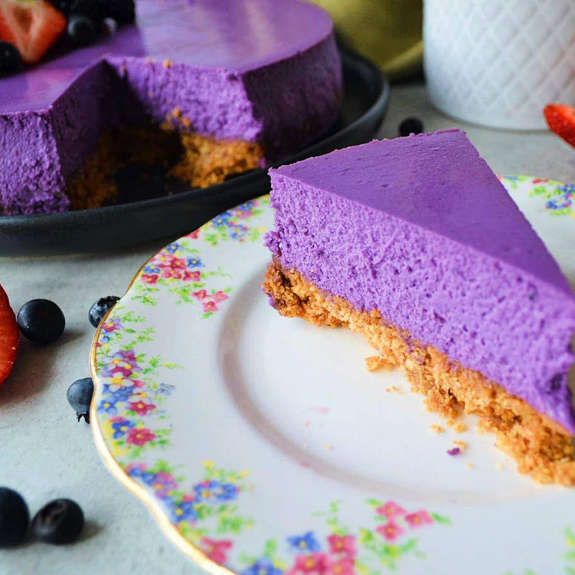 Ube Cheesecake