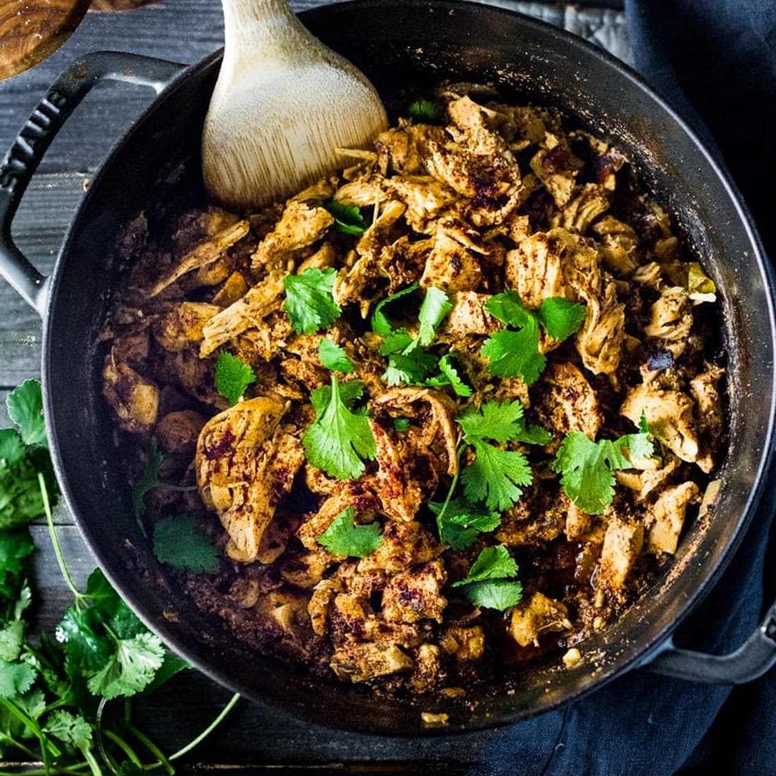 Chicken Carnitas Recipe (Instant Pot, Stove Top, Dutch Oven)