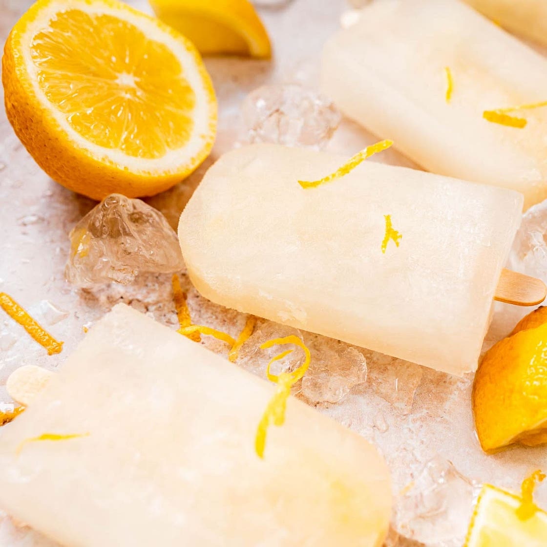 Lemonade Popsicles