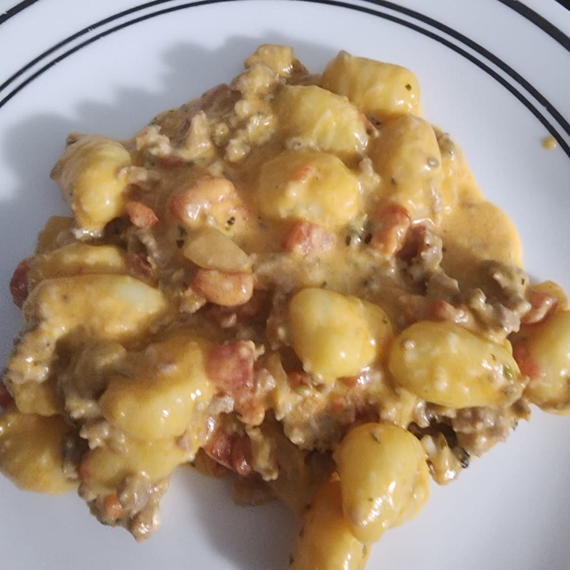 One Pot Creamy Sausage Gnocchi