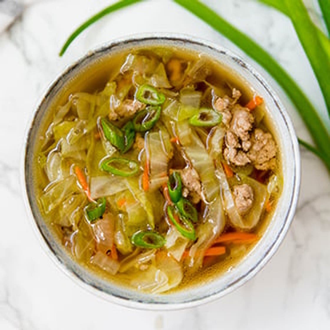 Paleo Egg Roll Soup (Whole30, AIP)