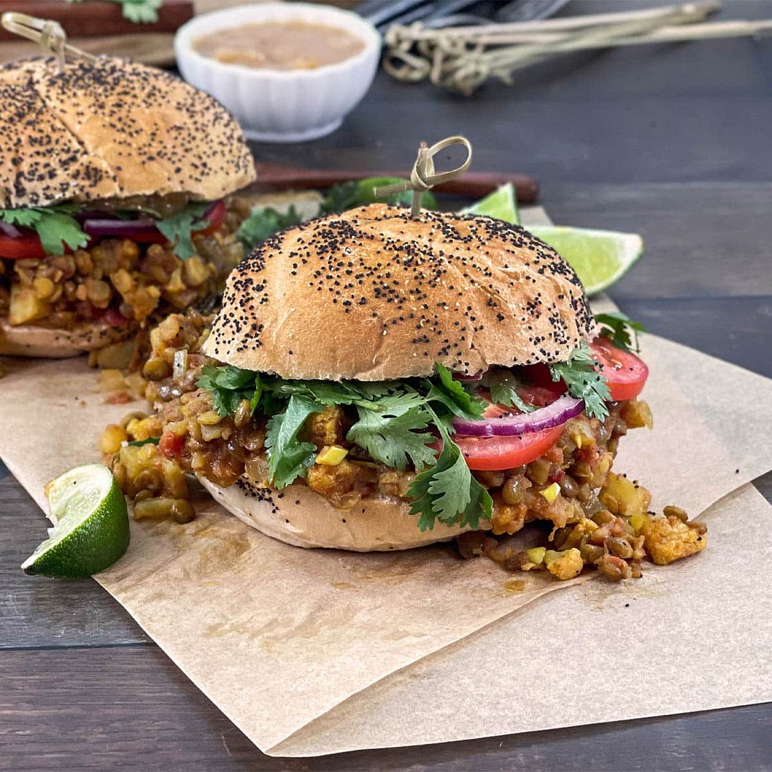 Indian-Spiced Sloppy Joes