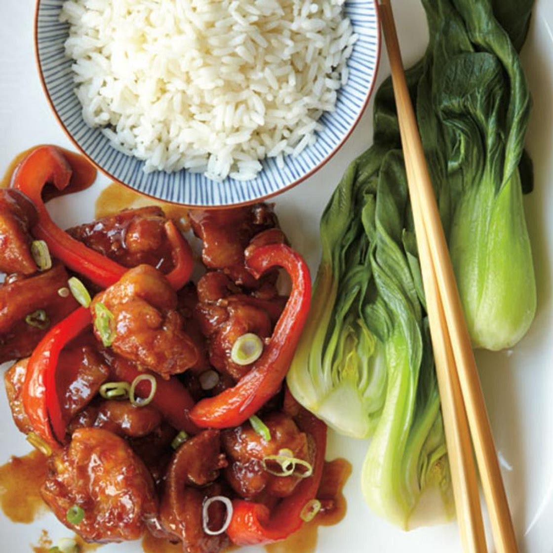 Poulet général Tao sans friteuse