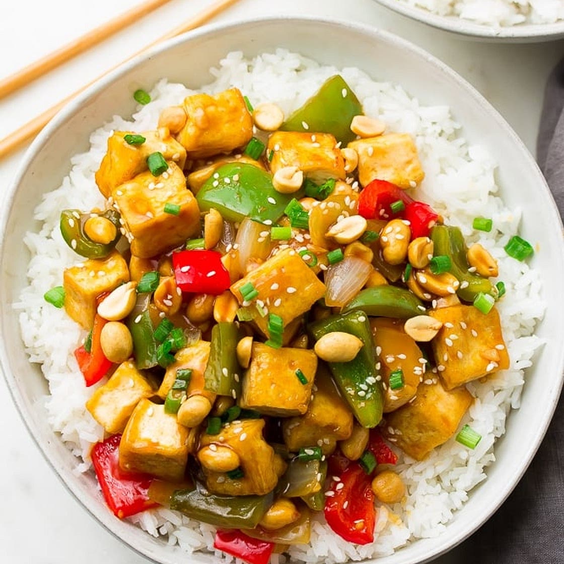 Easy Kung Pao Tofu