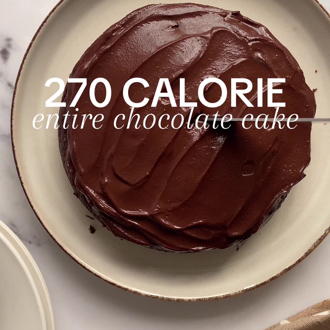 Low calorie chocolate cake