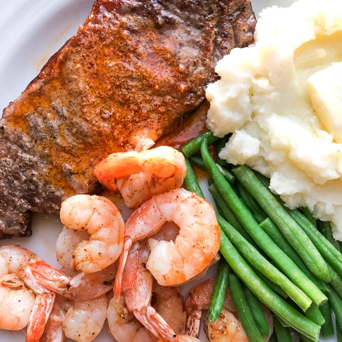 Air Fryer Surf and Turf