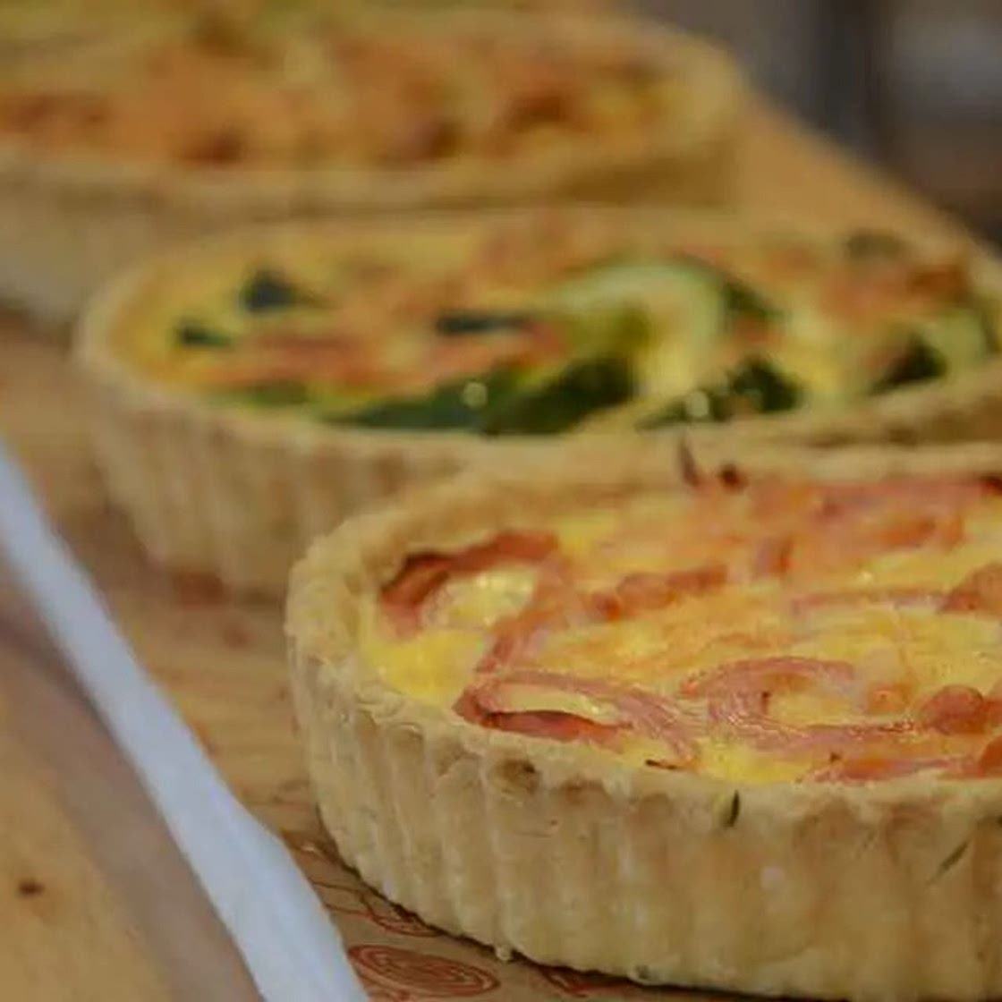 Quiche Lorraine en Freidora de Aire