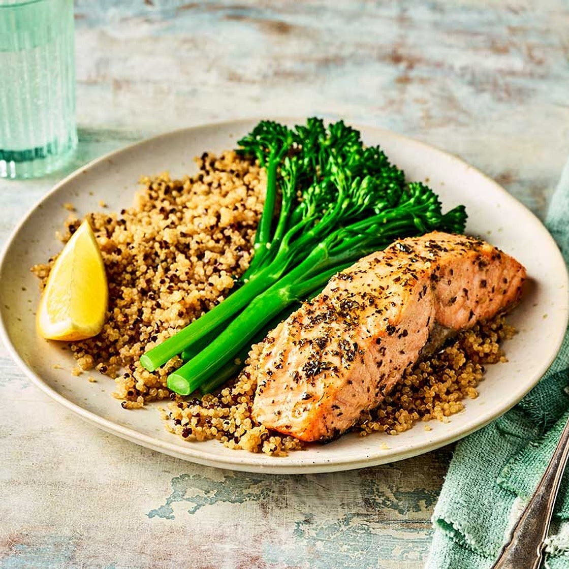 Air fryer salmon