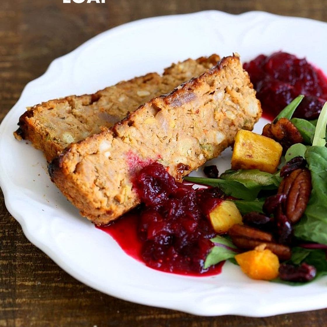 Chickpea Veggie Loaf - Vegan Meatloaf Recipe