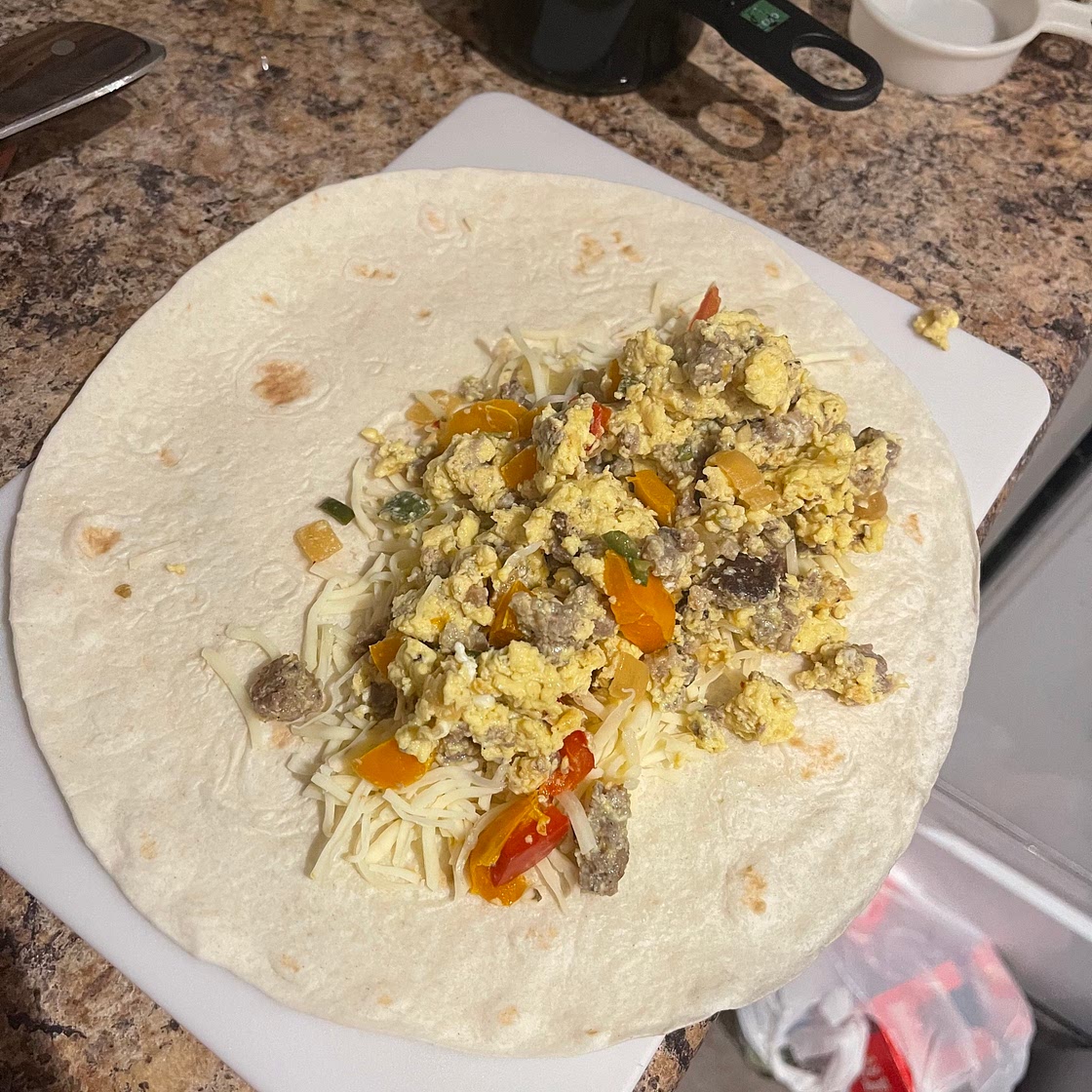 Breakfast burrito