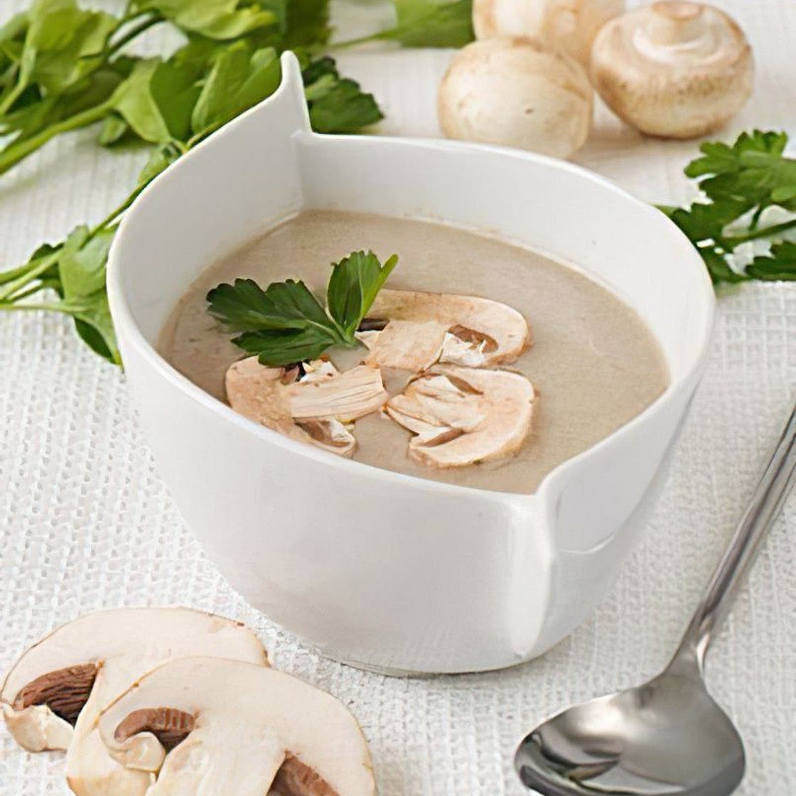 Soupe aux champignons