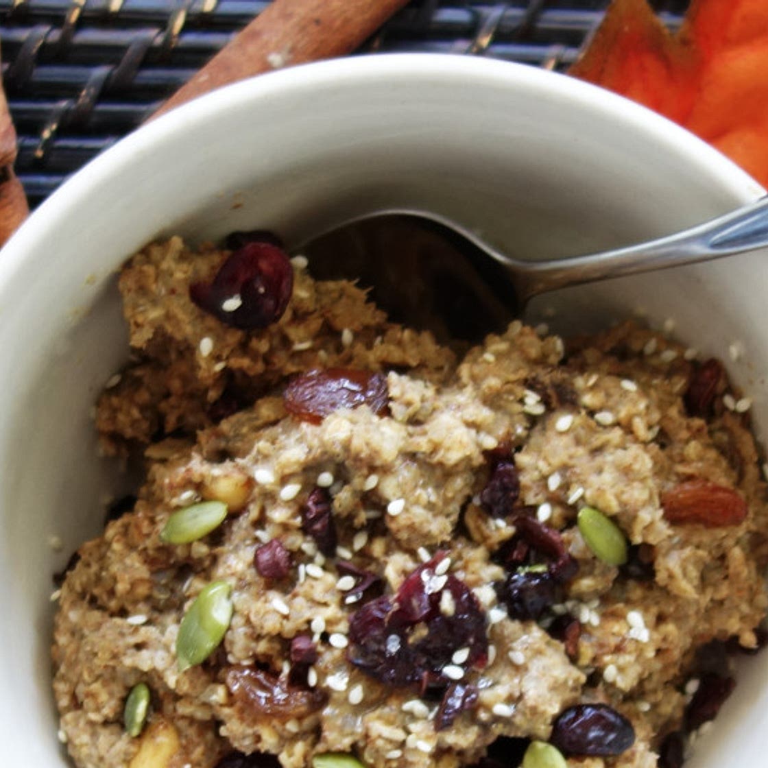 Hearty and Healthy Warm Porridge Bowl