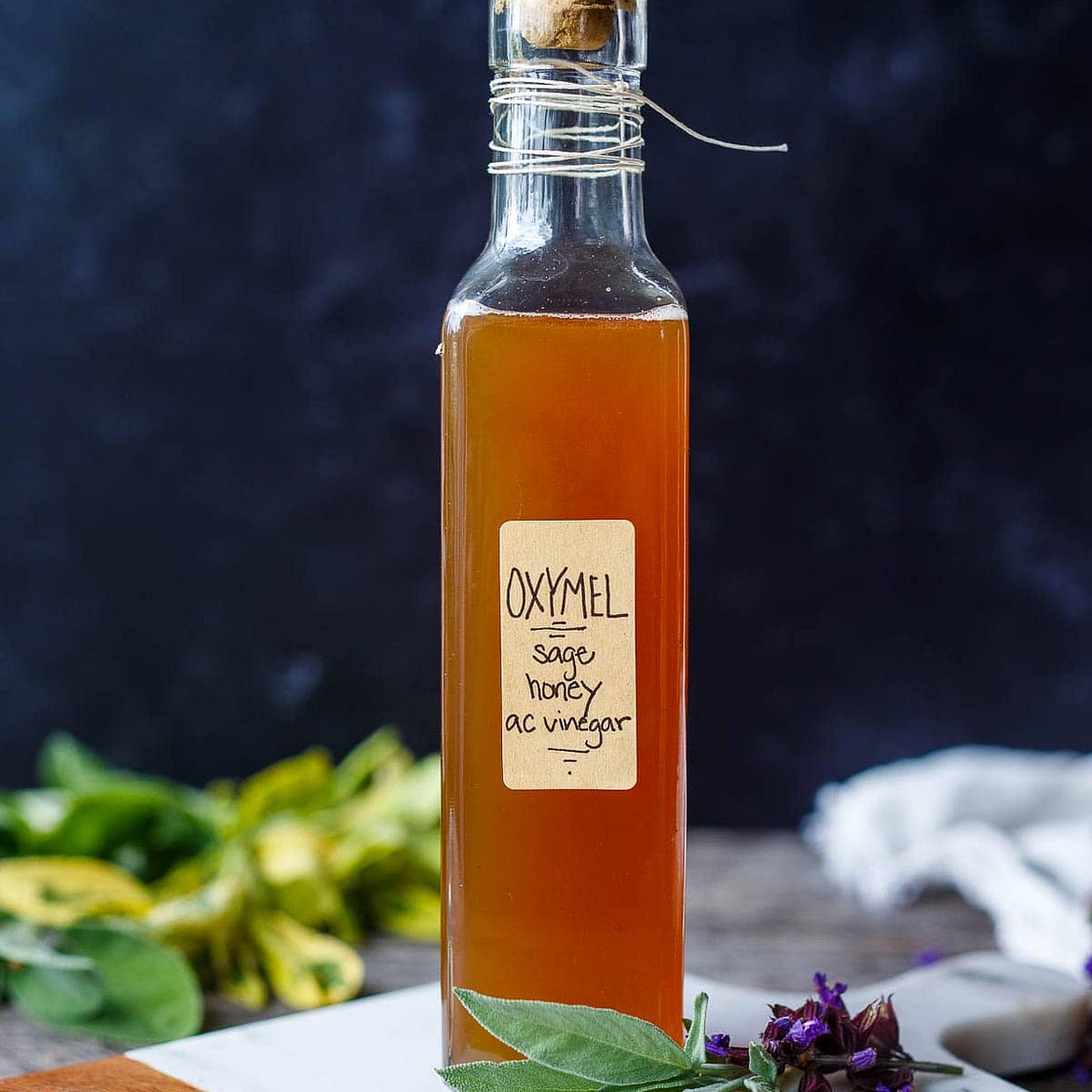 Sage Oxymel (a respiratory tonic)