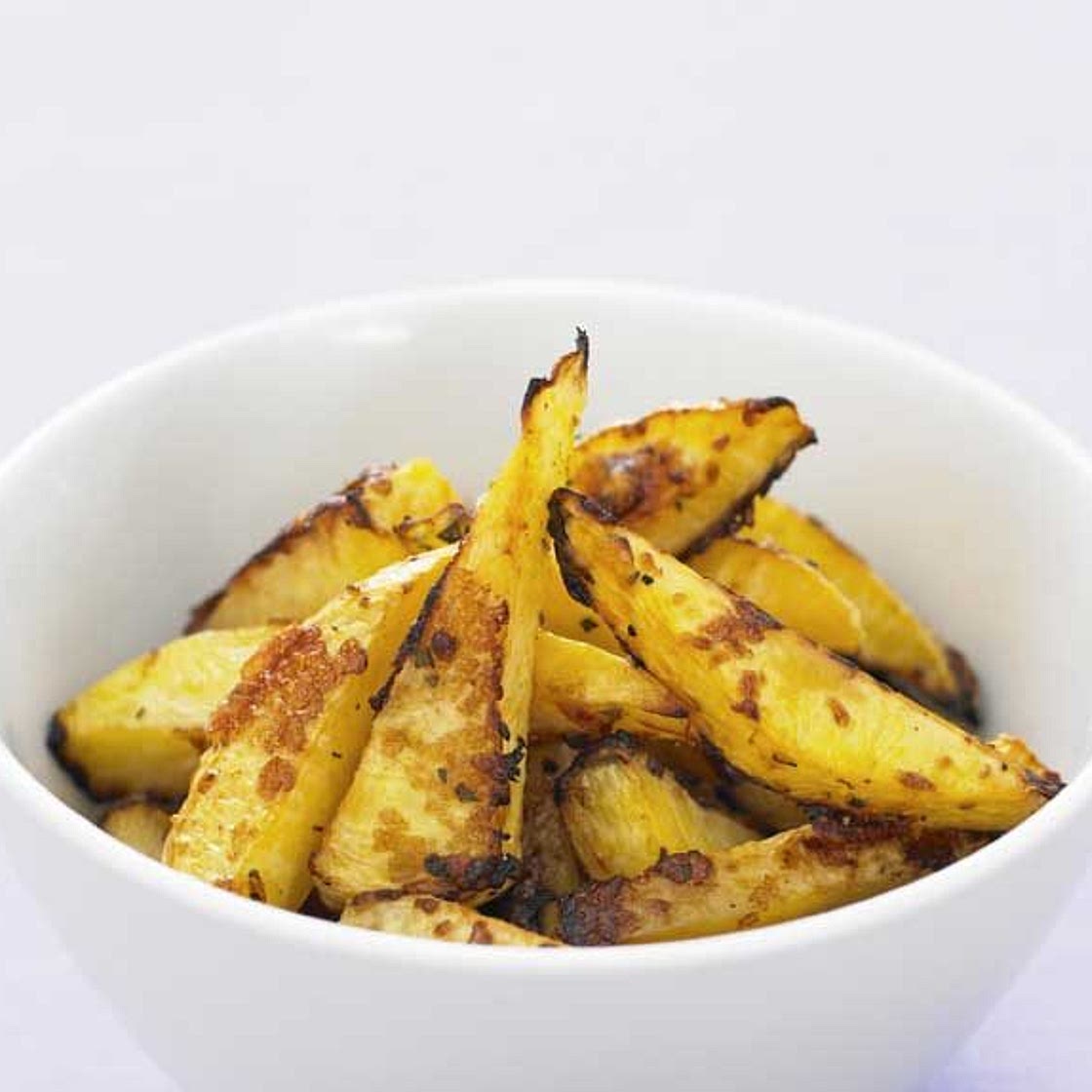 Parmesan and rosemary swede