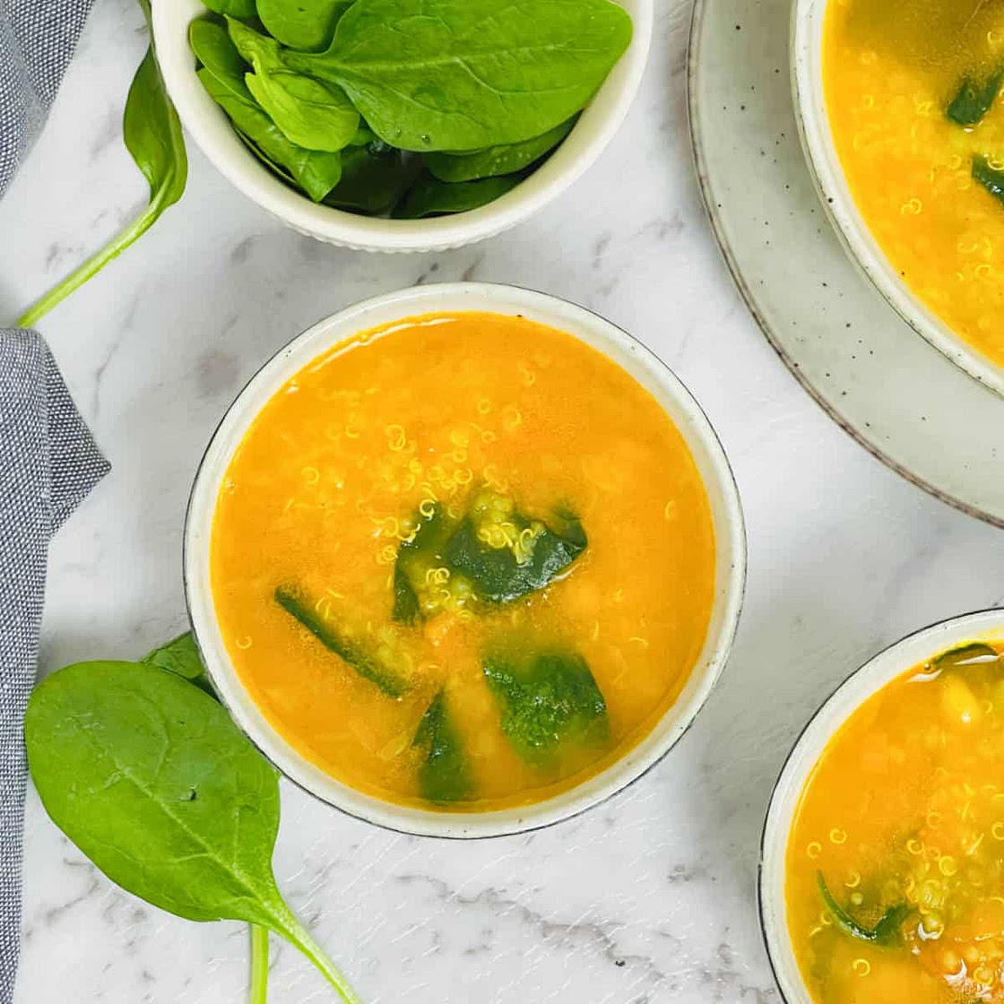 Quinoa Soup in Instant Pot