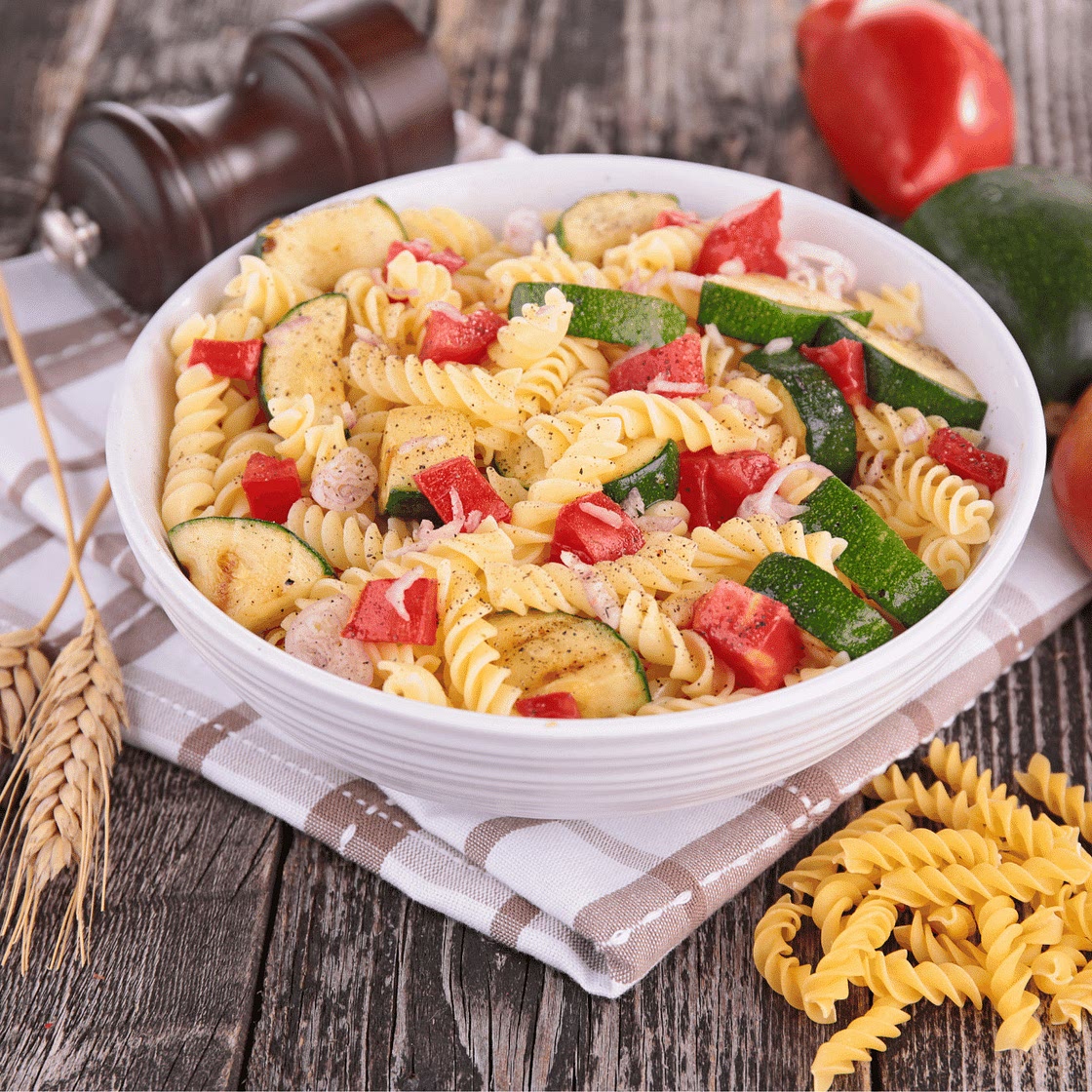 Summer Tomato Pasta Salad