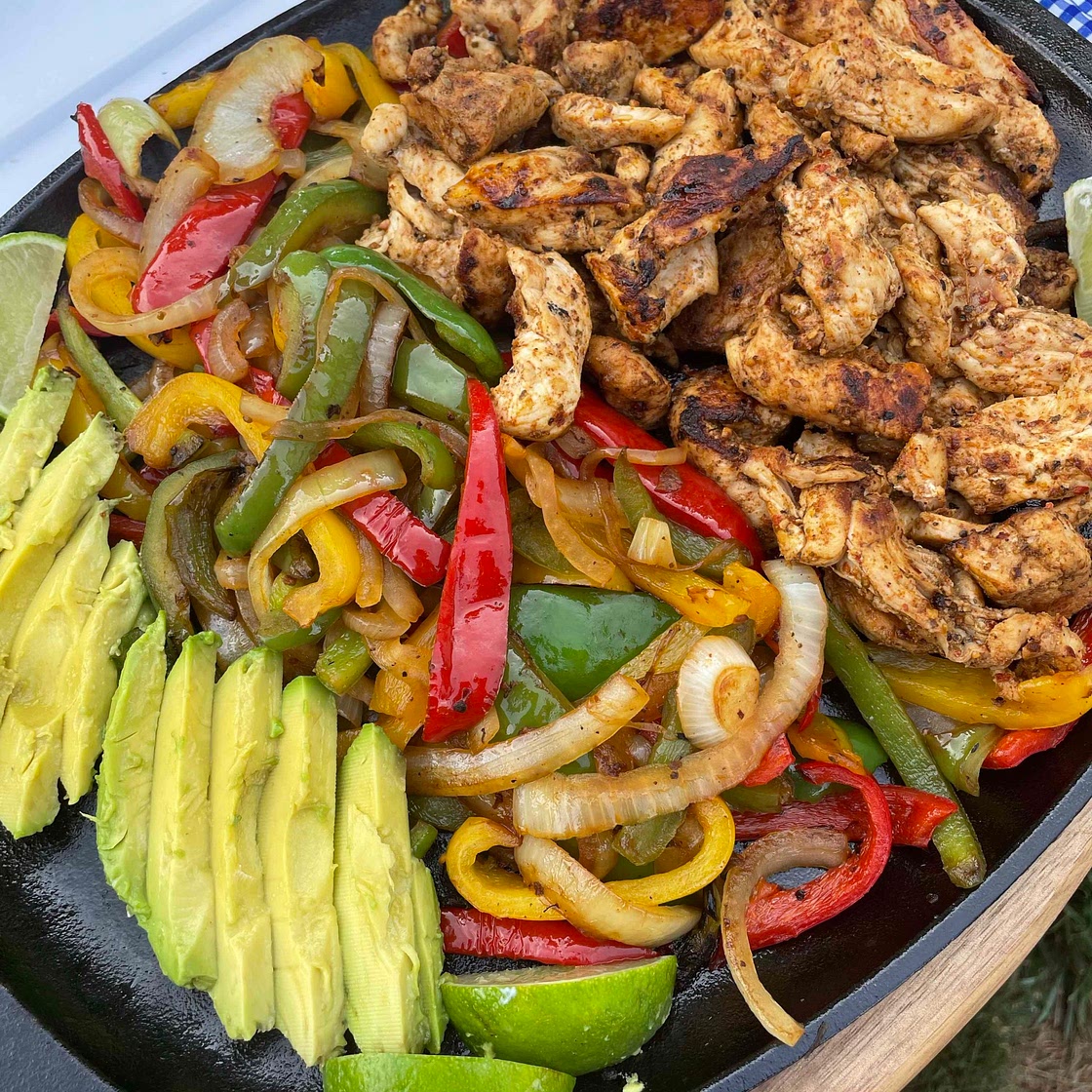 Grilled Sizzlin’ Fajitas