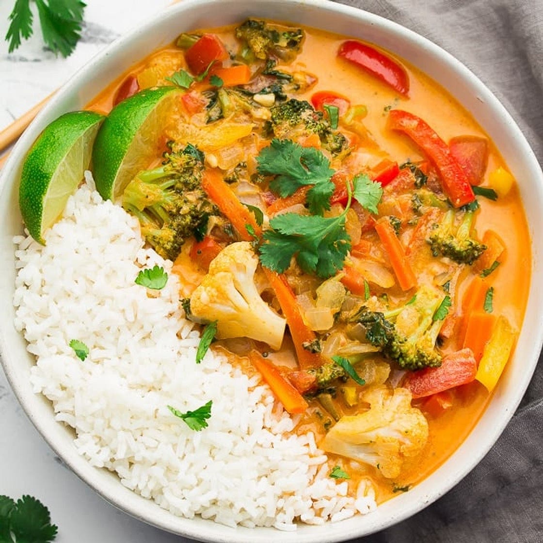 Red Thai Curry Vegetables