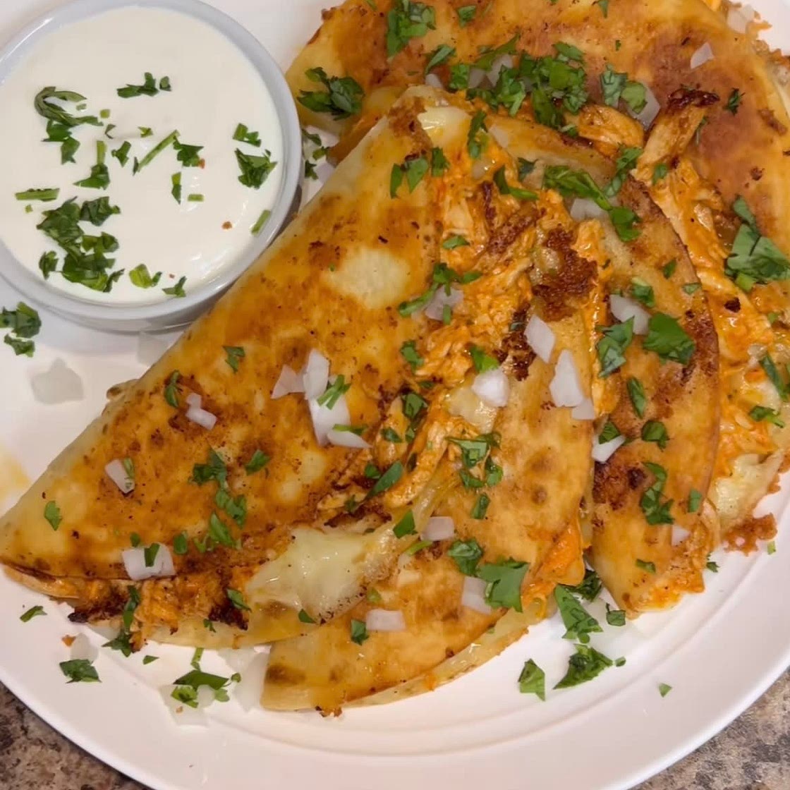 buffalo chicken tacos