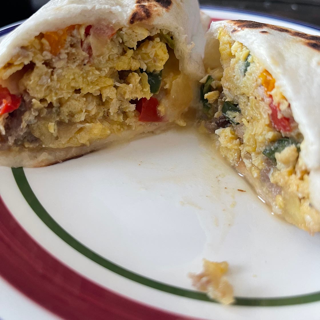 Breakfast burrito