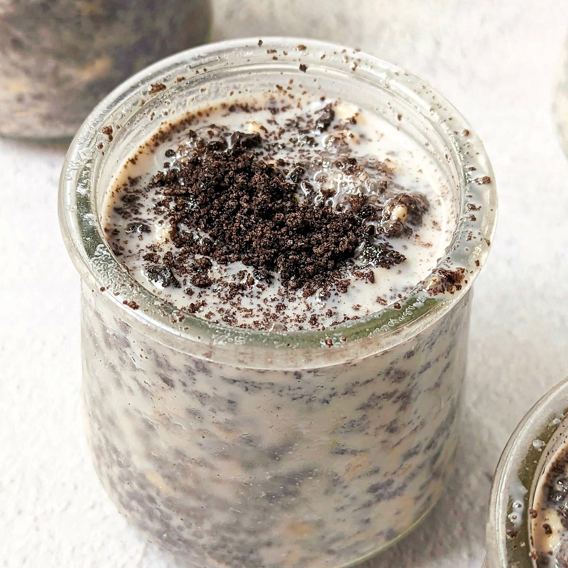 Oreo Overnight Oats