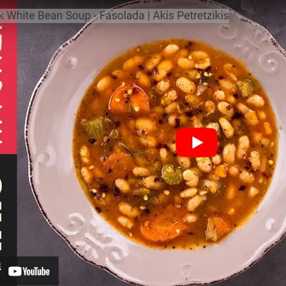 Greek white bean soup - Fasolada