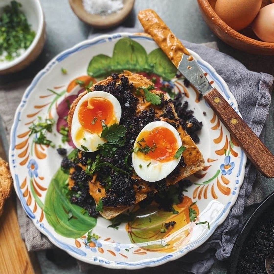 Crispy Black Pudding Breakfast