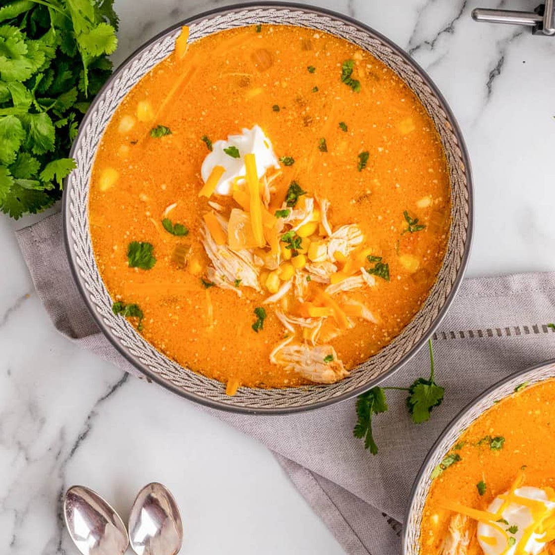Buffalo Chicken Soup