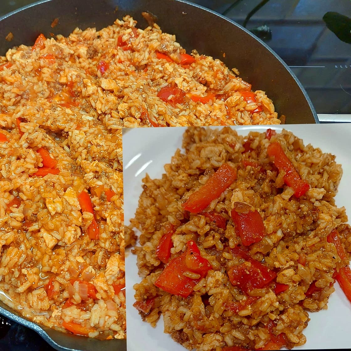Chicken & chorizo jambalaya