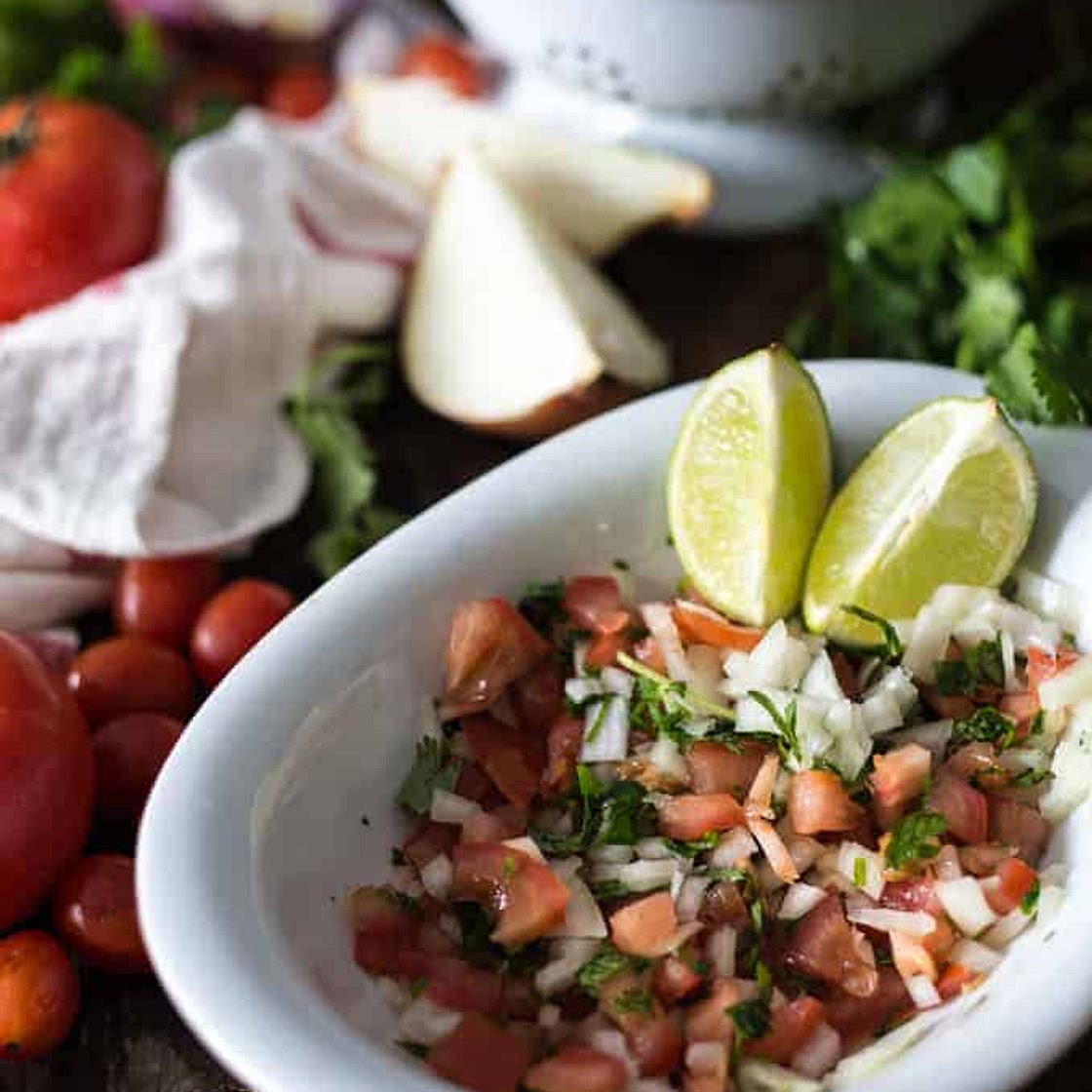 Authentic Colombian pico de gallo