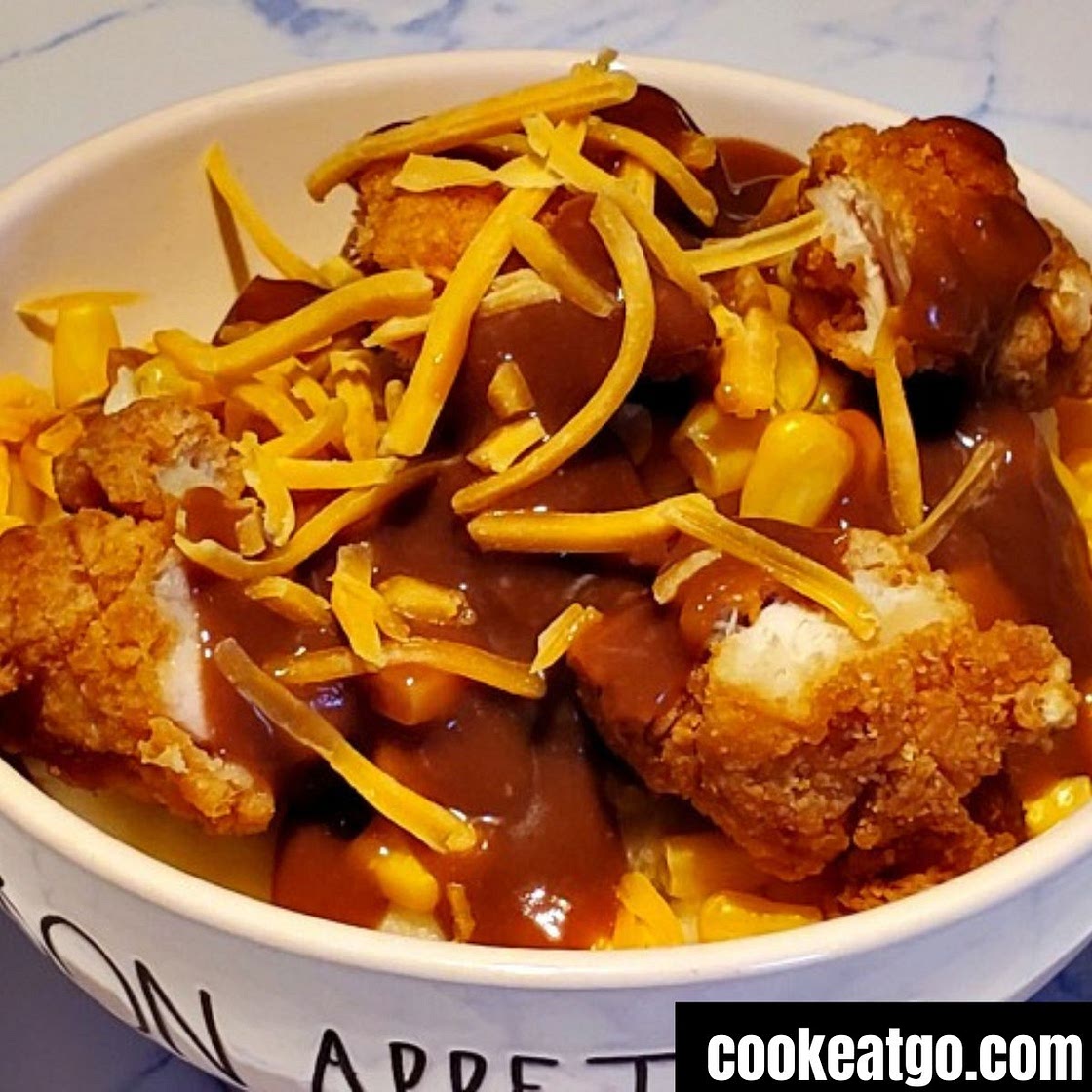 Homemade Chicken Mashed Potato Bowls Recipe