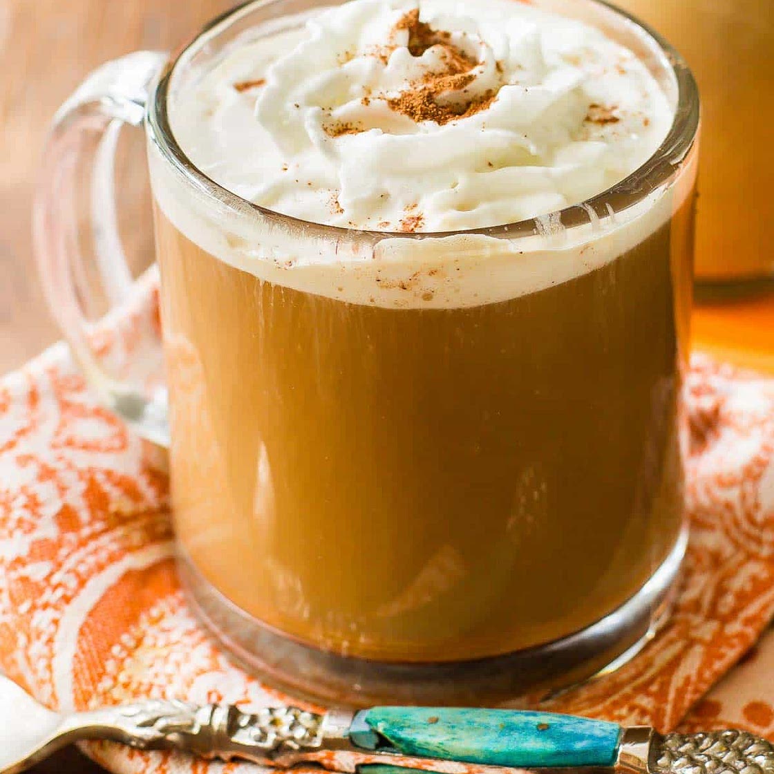 Homemade Pumpkin Coffee Creamer