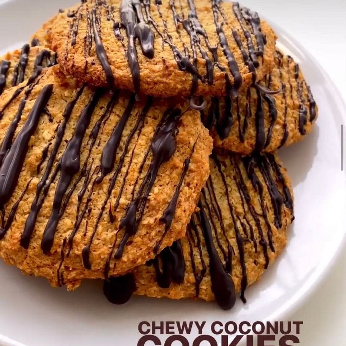 Healthy coconut cookies