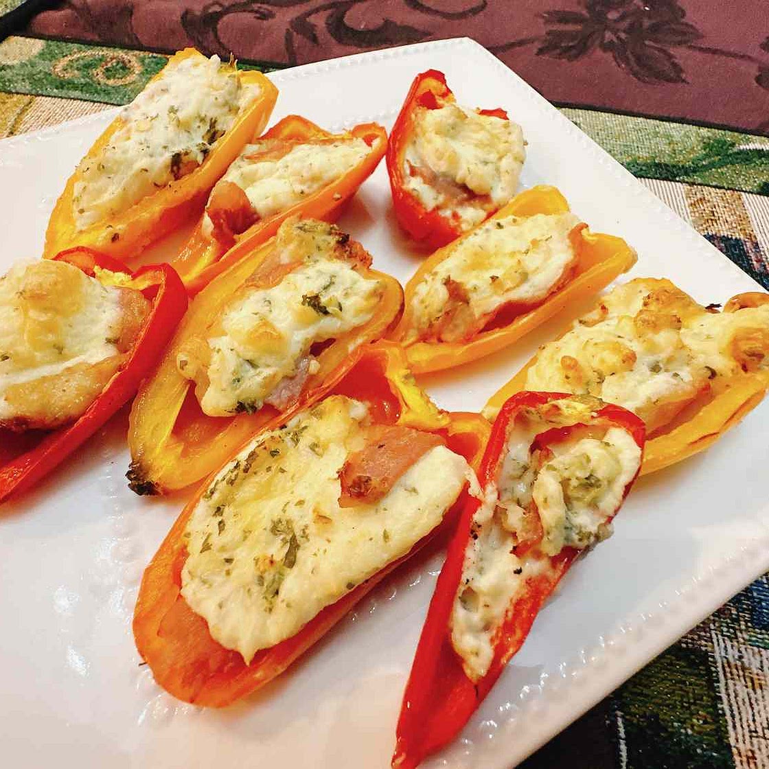 Make These Crowd-Pleasing Air Fryer Stuffed Mini Peppers With Just 3 Ingredients