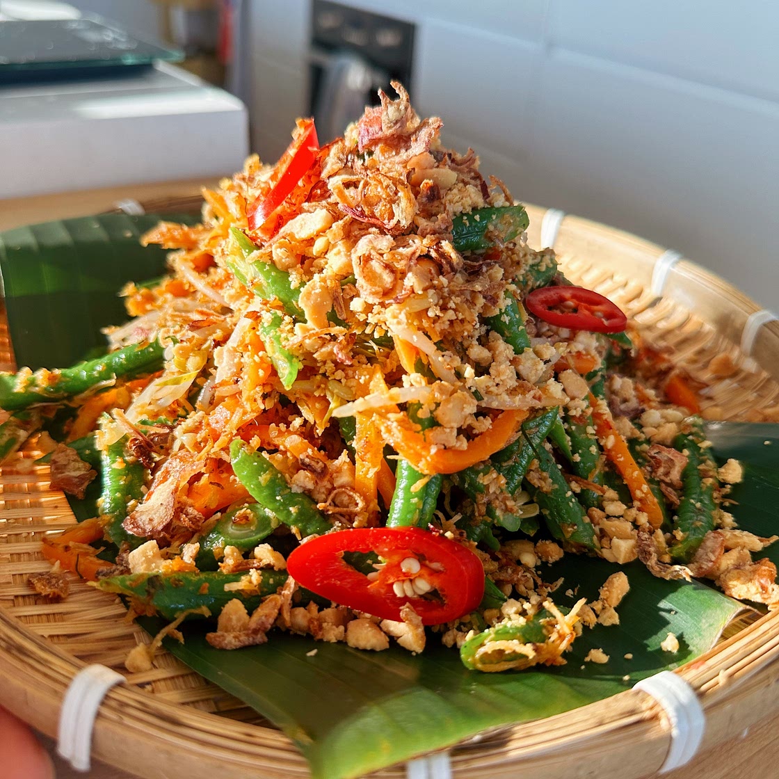 Urap Sayur (Balinese Vegetable and Coconut Salad)