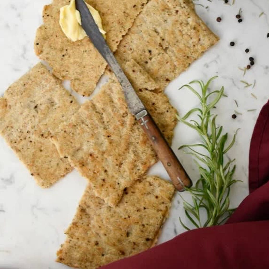 Mediterranean Keto Flatbread