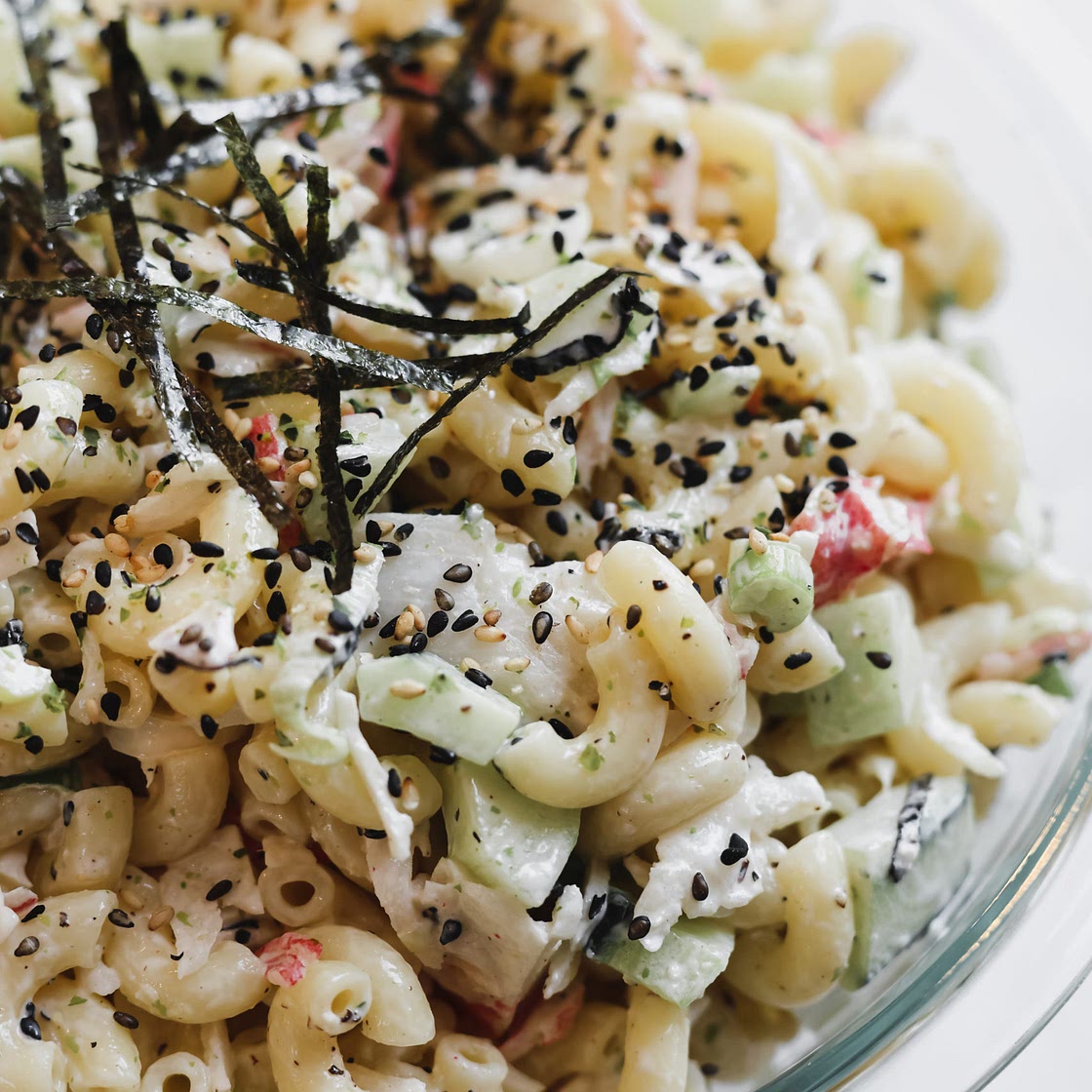 California roll macaroni salad
