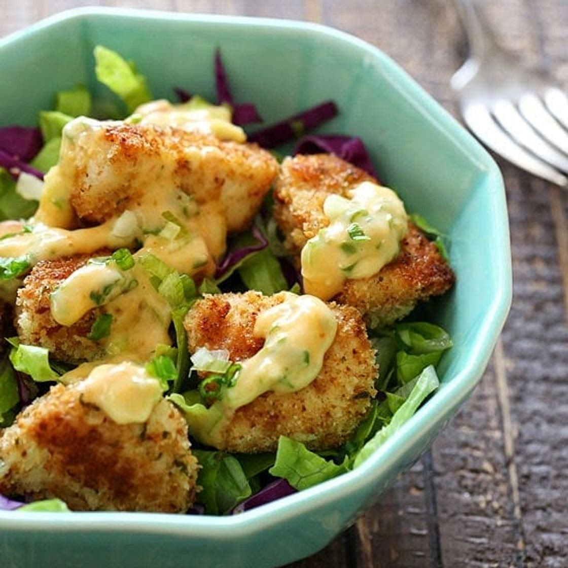 Bang Bang Chicken Salad