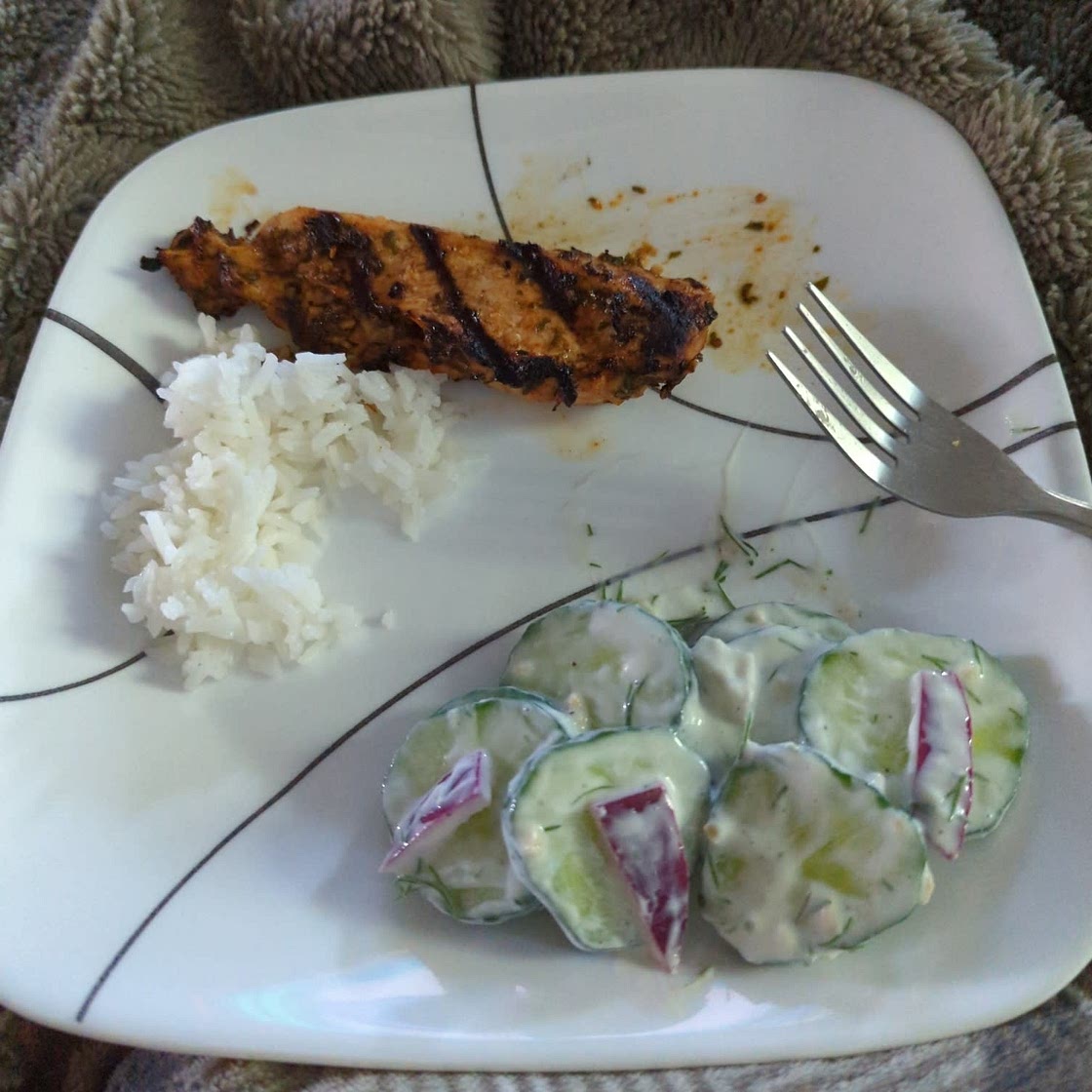 Creamy Cucumber Salad