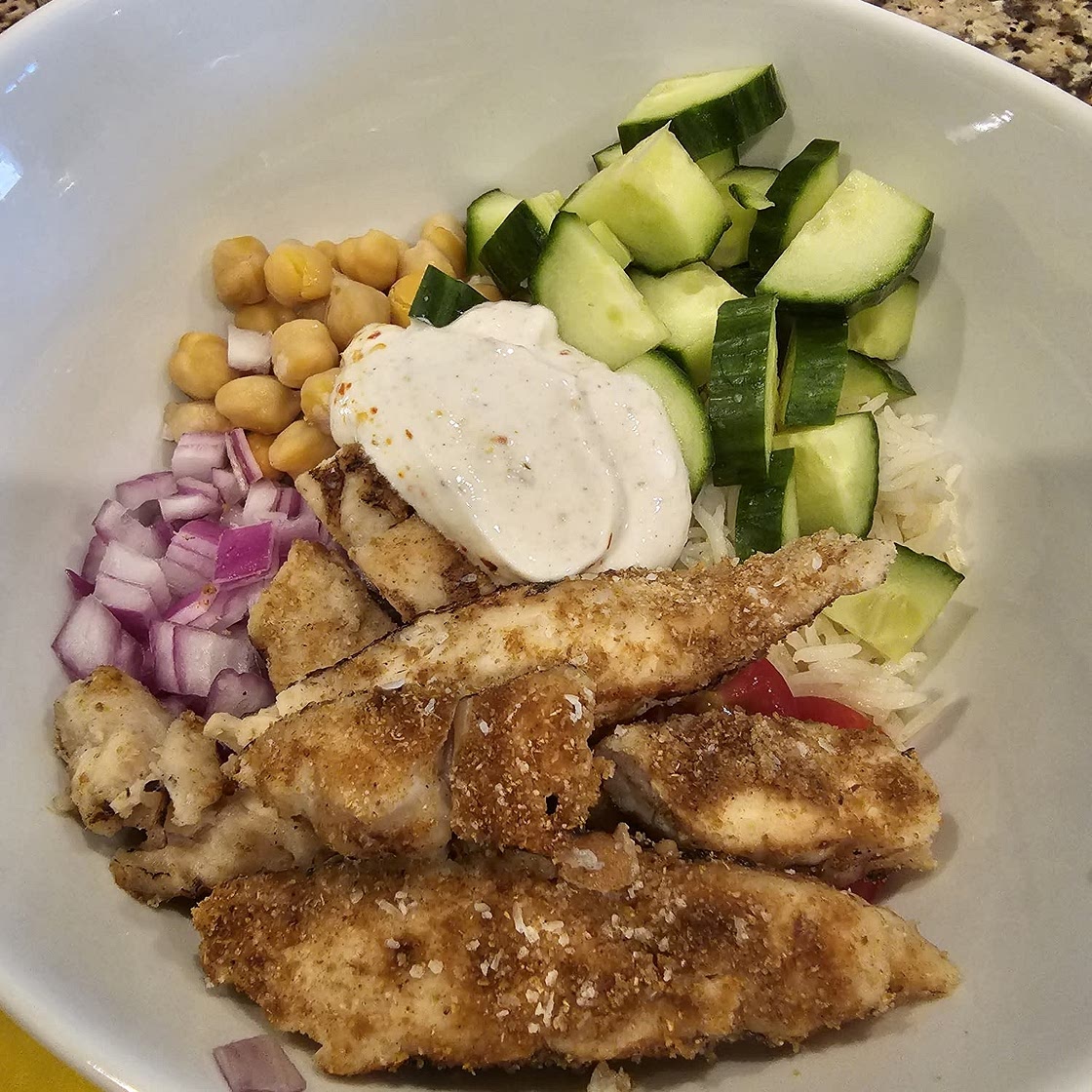 Healthy Chicken Shawarma Bowls