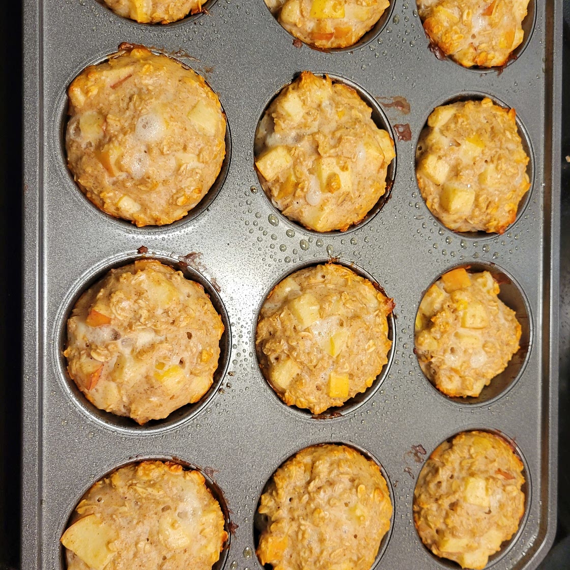 Apple Protein Muffins
