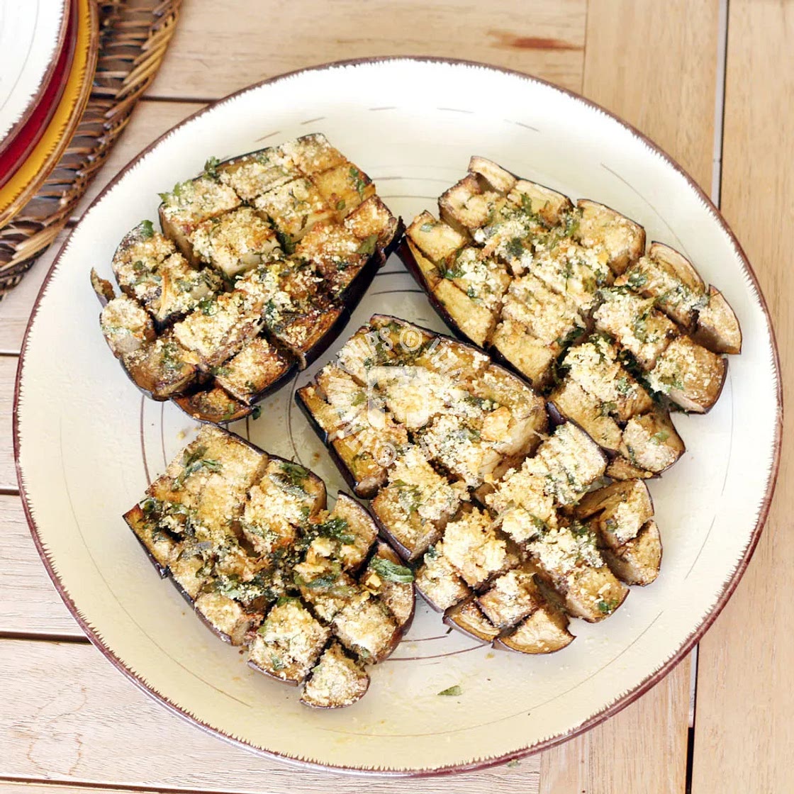 easy baked eggplant