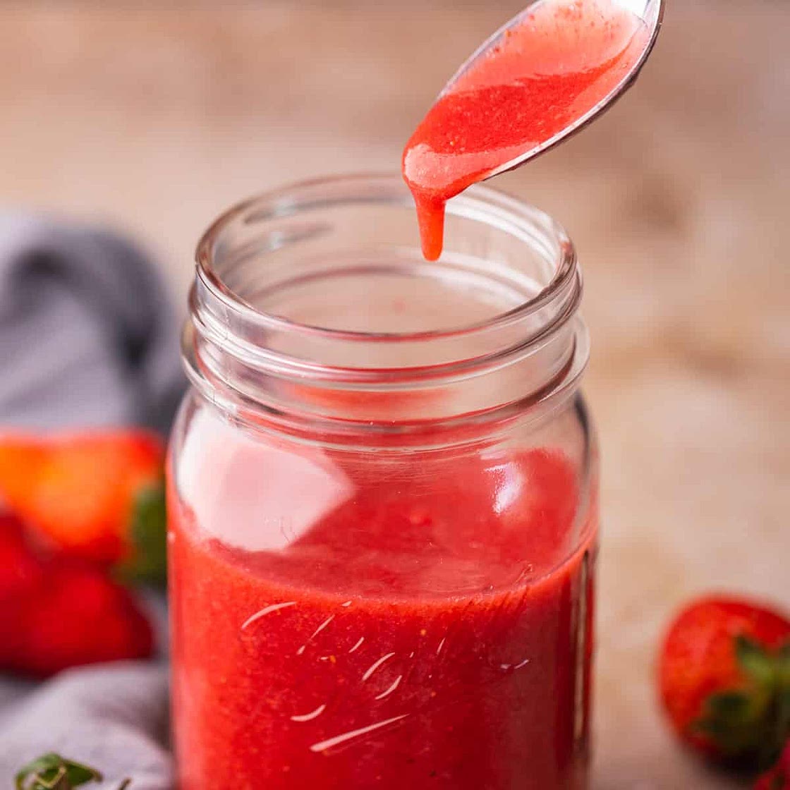 How to Make Strawberry Puree