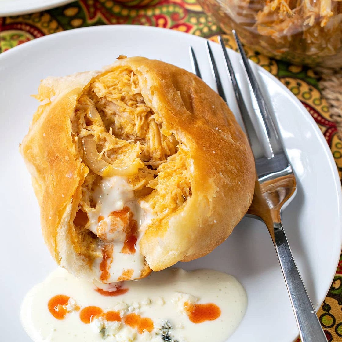 Buffalo Chicken Bombs