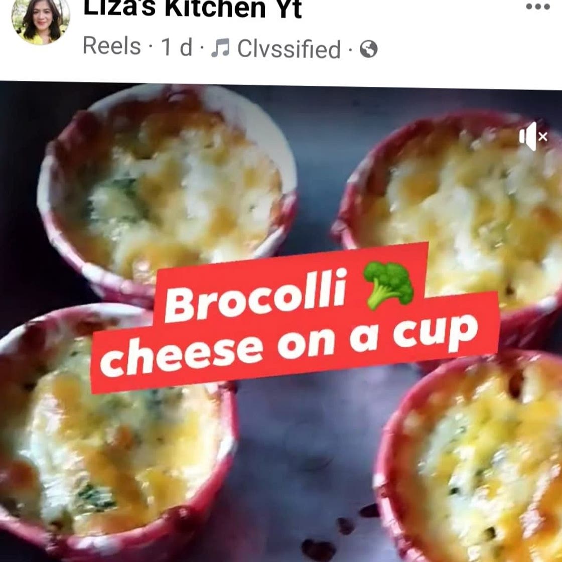 Broccoli Cheese Cups