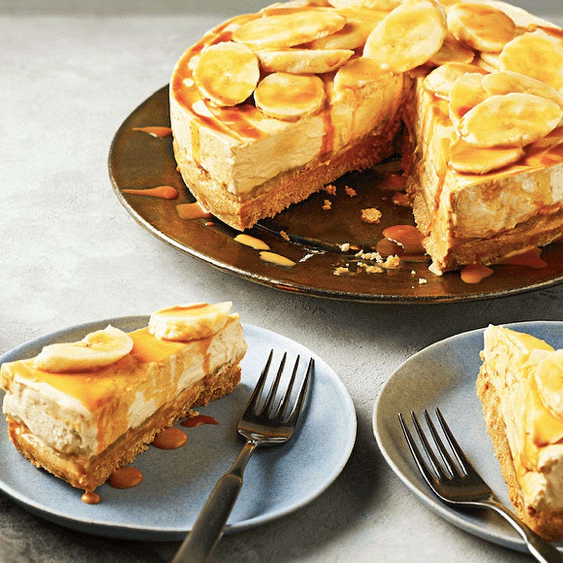 Banoffee cheesecake